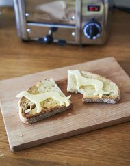 GREYHOUND CHEESE ON TOAST